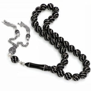 6' lı Yarma Karpuz Kesim Erzurum Oltu Taşı Tesbih