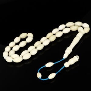 Sistem Püsküllü Arpa Kesim Deve Kemiği Tesbih