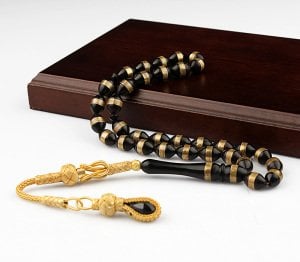 Gümüş Kazaz Püsküllü Kuka Tesbih