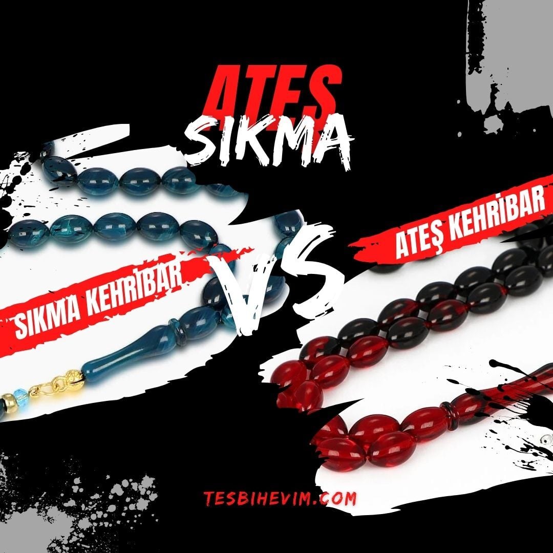 Sıkma Kehribar ile Ateş Kehribar Arasındaki Farklar
