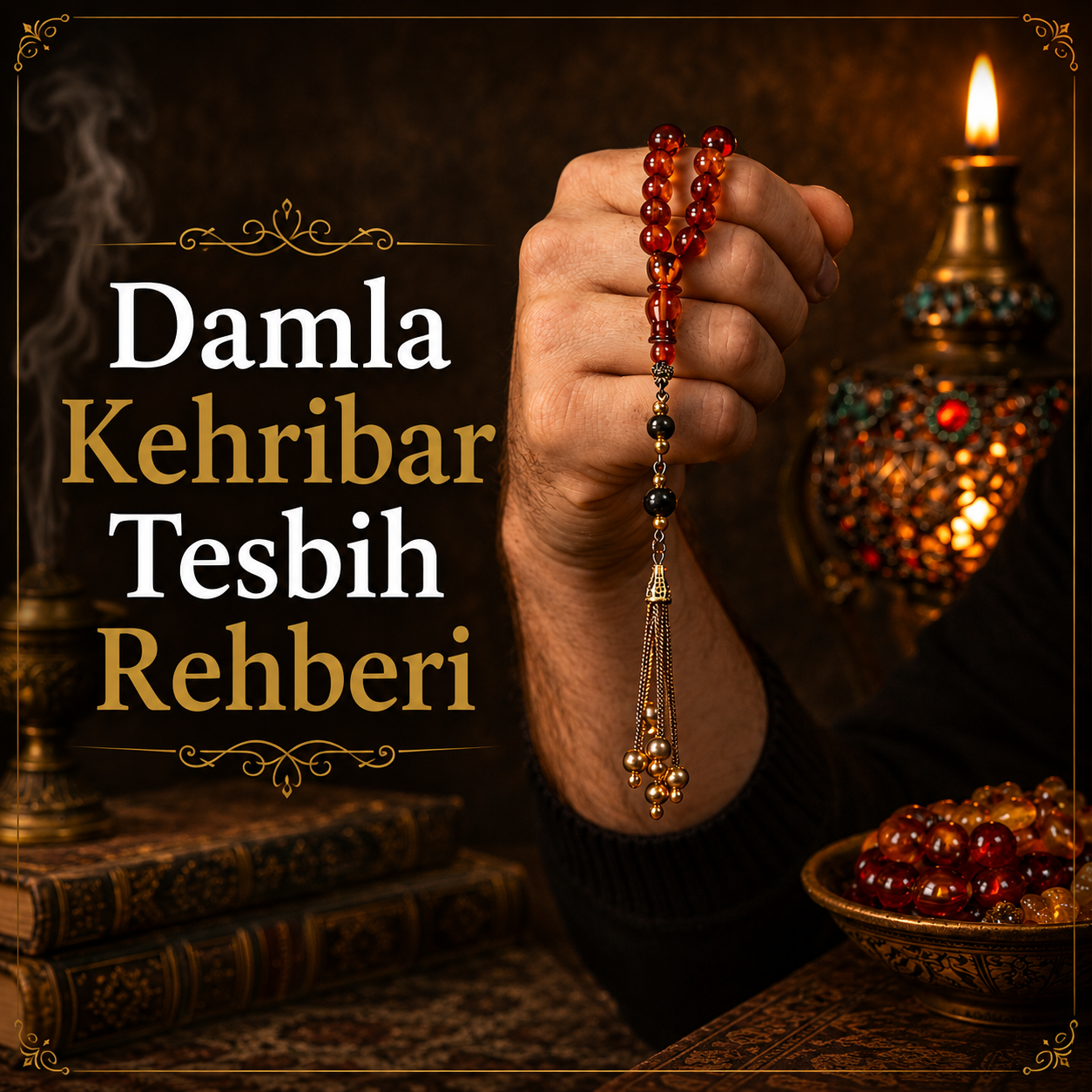Damla Kehribar Tesbih Nedir? Damla Kehribar Tesbih Rehberi
