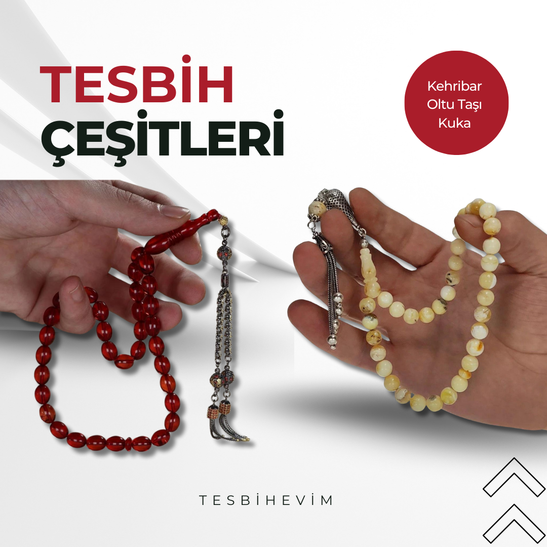 Tesbih Çeşitleri Nelerdir? | Arpa, Küre, Damla Kesim ve Daha Fazlası