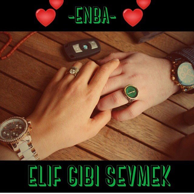 Enes Uçar isimli müşterimize ait Elif Harfli Mineli Gümüş Yüzük