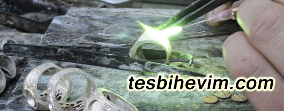 Tesbihevim Gümüş Erkek Yüzük Atölyesi