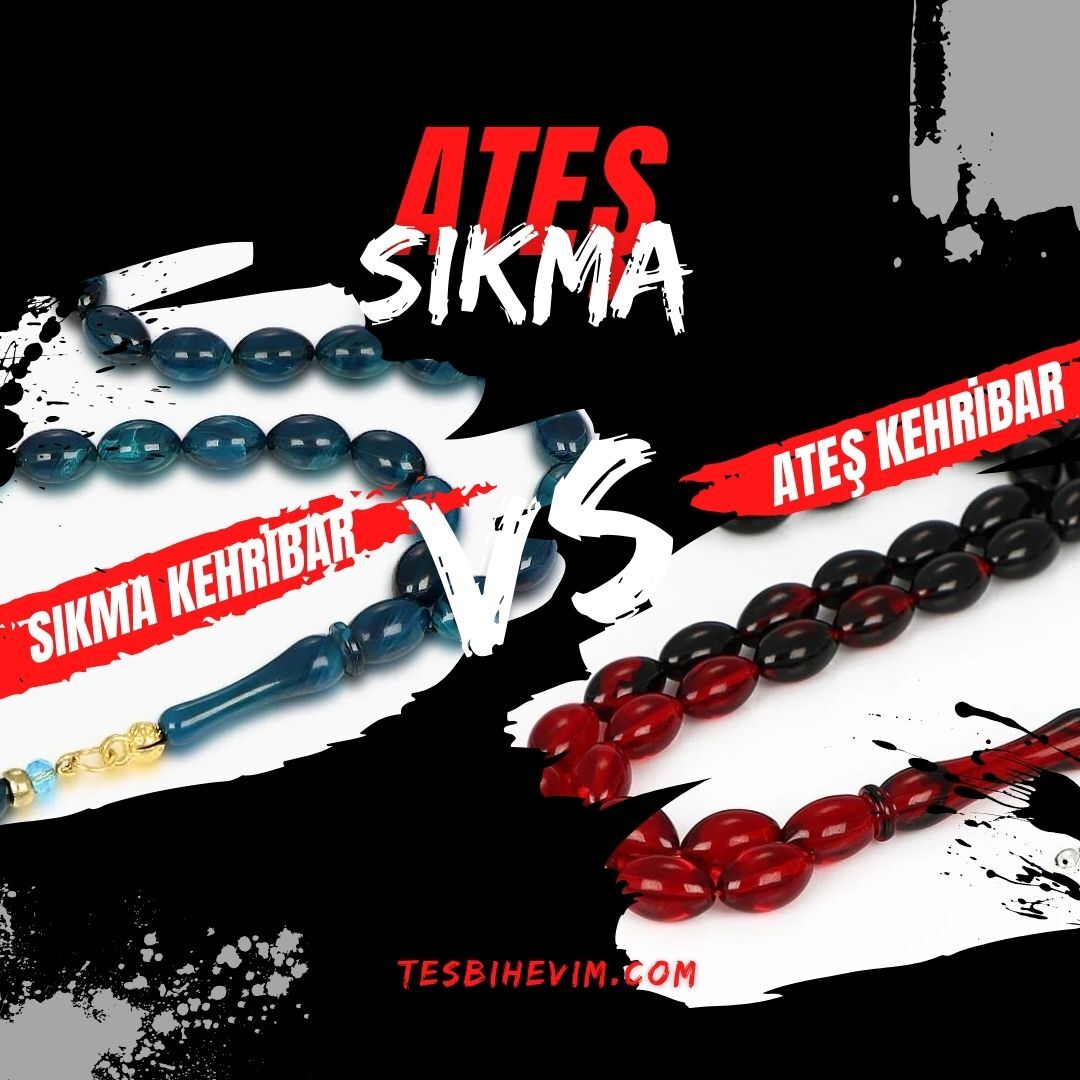 Sıkma Kehribar ile Ateş Kehribar Arasındaki Farklar