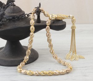 Telkari Model 925 Ayar Gümüş Tesbih