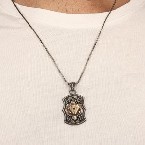 Teşkilat-ı Mahsusa 925 Ayar Gümüş Erkek Kolye