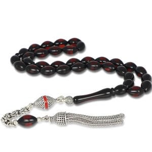 Sürmeli Model Sıkma Kehribar Tesbih