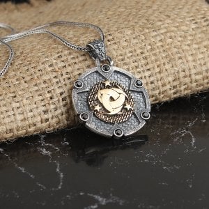 Teşkilat-ı Mahsusa 925 Ayar Gümüş Erkek Kolye