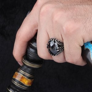 Zirkon Taşlı 925 Ayar Gümüş Yüzük