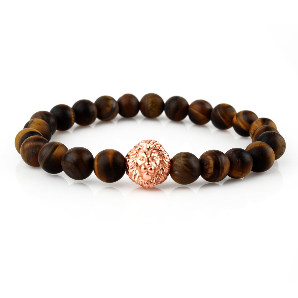 Mat Kaplangözü Taşlı Doğaltaş Bileklik