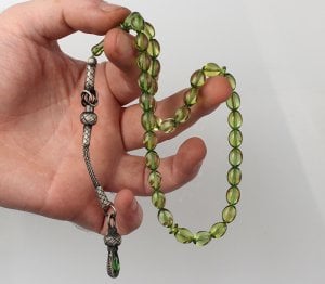 Sertifikalı Orjinal damla Kehribar Tesbih