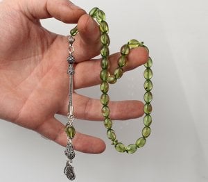 Sertifikalı Orjinal Damla Kehribar Tesbih
