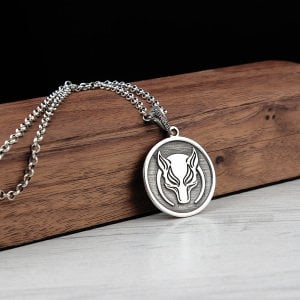 Börü Kolye - 925 Ayar Gümüş