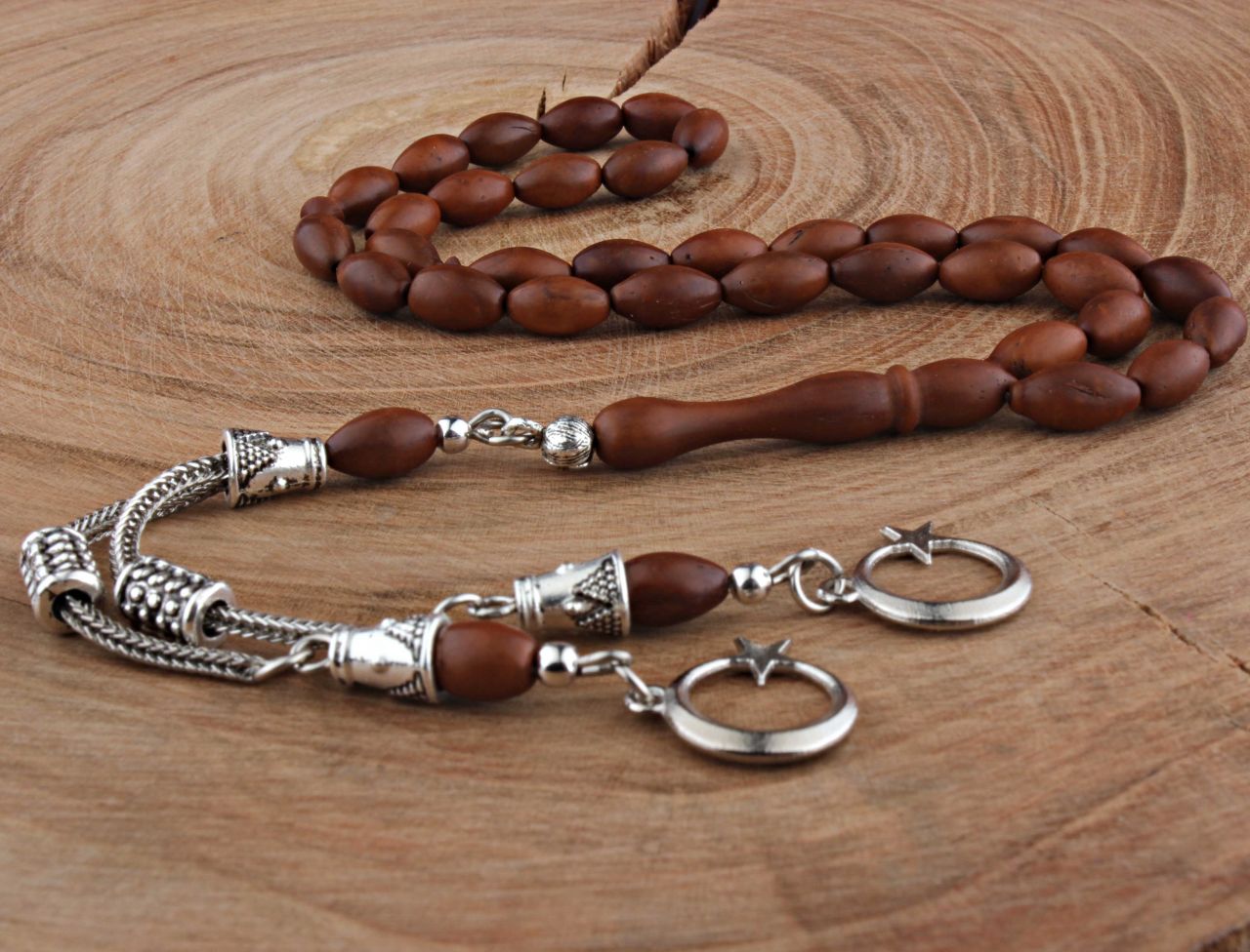 Ayyıldız Püsküllü Kuka Tesbih