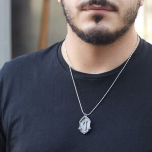 Balta Model 925 Ayar Erkek Gümüş Kolye