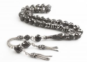 925 Ayar Gümüş İsim Yazılı Özel Tasarım Tesbih