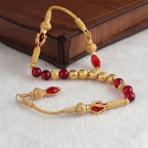 Gümüş Kazaz Püskül ve İsimli Kehribar Zaza Tesbih